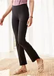 Utsvängda leggings i bomullsmix (2-pack), bonprix