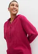 Muslinblus med luva i ren bomull, bonprix