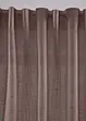 Gardinlängd med linnelook och återvunnen polyester (2-pack), bonprix