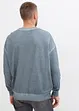 Sweatshirt med tvättad look, loose fit, bonprix