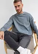 Sweatshirt med tvättad look, loose fit, bonprix