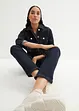 Mom Jeans Mid Waist, långa ben, bonprix