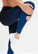 Sömlösa leggings med olika färgnyanser, snabbtorkande, bonprix