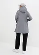 Softshellparkas med huva, bonprix