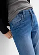 Baggy Jeans Mid Waist av ett lätt och mjukt material med bomull och Lyocell, bonprix