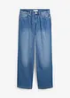 Baggy Jeans Mid Waist av ett lätt och mjukt material med bomull och Lyocell, bonprix