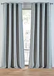 Gardinlängd i jacquard med grafiskt mönster (1-pack), bonprix