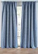 Jacquardmönstrad gardinlängd melerad (1-pack), bonprix