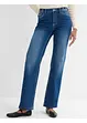 Straight Jeans Mid Waist, Stretch, bonprix