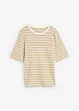 T-shirt av tjock ekologisk bomull, bonprix