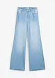 Wide Leg Jeans High Waist, med bekväm midja, bonprix