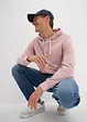 Sweatshirt med huva, bonprix