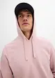 Sweatshirt med huva, bonprix
