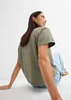 T-shirt i ren ekologisk bomull, bonprix