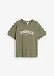 T-shirt i ren ekologisk bomull, bonprix