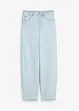 Balloon Jeans High Waist Super Soft, med bekväm midja, cropped, bonprix
