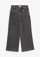 Wide Leg Jeans High Waist, cropped, bonprix