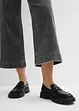Wide Leg Jeans High Waist, cropped, bonprix
