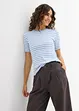Ribbstickad T-shirt, bonprix
