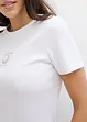 T-shirt i ren ekologisk bomull, bonprix