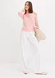 Off-shoulder-topp med rynkning, bonprix