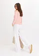 Off-shoulder-topp med rynkning, bonprix