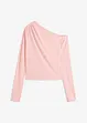 Off-shoulder-topp med rynkning, bonprix
