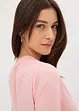 Off-shoulder-topp med rynkning, bonprix