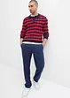 Chinos i ren bomull med raka ben, Relaxed Fit, bonprix