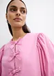Blus med rosetter, bonprix