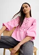 Blus med rosetter, bonprix