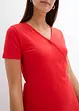 Jerseyklänning med omlottlook, bonprix