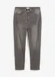 Powerstretchjeans med T-400 och bekvämt snitt, klassisk passform, avsmalnande ben, bonprix