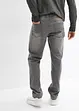 Powerstretchjeans med T-400 och bekvämt snitt, klassisk passform, avsmalnande ben, bonprix