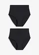 Sömlös trosa med lätt formande effekt (2-pack), bonprix