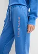 Sweatbyxa av stabilt material med tryck, bonprix