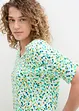 Jerseytopp av viskosmix med linneandel, bonprix