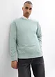 Sweatshirt av ren ekologisk bomull, Loose Fit, bonprix