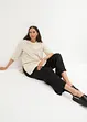 Longshirt i oversizemodell i ren ekologisk bomull, bonprix