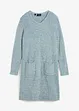 Klänning av stickad fleece, bonprix