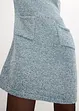 Klänning av stickad fleece, bonprix