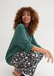 Tunn oversize-sweatshirt, bonprix