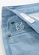 Wide Leg Jeans med medelhög midja, bonprix