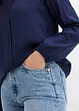 Blus av mjuk viskos, bonprix