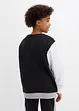 Sweatshirt i ren ekologisk bomull för barn, Loose Fit, bonprix