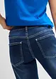 Straight Jeans Mid Waist, cropped, bonprix