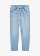 Stretchjeans i kraftig denim med avsmalnande ben, Relaxed Fit, bonprix