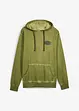 Sweatshirt med huva i ekologisk bomull, bonprix
