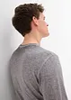 Långärmad T-shirt i ekologisk bomull (2-pack), bonprix