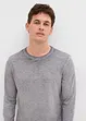 Långärmad T-shirt i ekologisk bomull (2-pack), bonprix